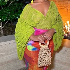 Chiffon blouse in size small